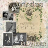 Thrifty Things - Vintage Blooms Alpha