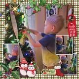 Christmas Capers Pre-designed Editable Pages