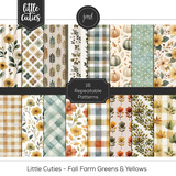 Little Cuties - Fall Farm Greens & Yellows