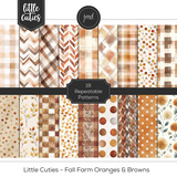 Little Cuties - Fall Farm Oranges & Browns