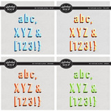 3D Vintage Alpha Bundle