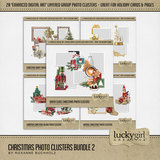 Christmas Photo Clusters Bundle 2