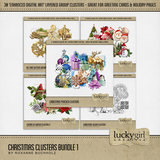 Christmas Clusters Bundle 1