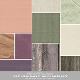 Weathered Market Scrapbooking Bundle