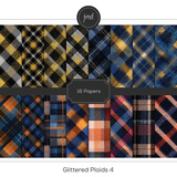 Glittered Plaids Bundle