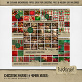 Christmas Favorites Papers Bundle