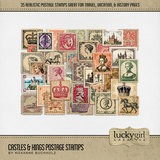Castles & Kings Postage Stamps