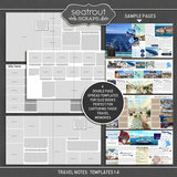 Travel Notes Templates 1-4