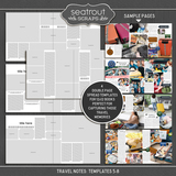 Travel Notes Templates 5-8