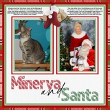 Christmas Striped Fabric Alpha Bundle