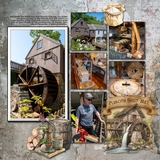 Plaster Heavy Grunge Papers and Overlays