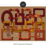 Knit in Autumn Frames Bundle
