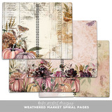 Weathered Market Spiral Pages