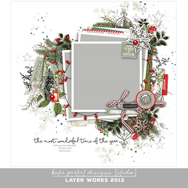 Layer Works 2013 Digital Art - Digital Scrapbooking Kits