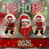 Christmas Striped Fabric Alpha Bundle