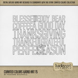 Curated Colors Word Art 15