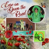 Red Poppy Script Alpha Set