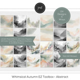 Whimsical Autumn Abstract Bundle