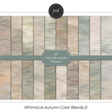 Whimsical Autumn Color Blends 2