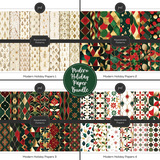 Modern Holiday Paper Bundle