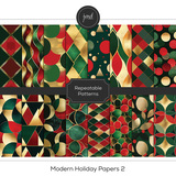 Modern Holiday Paper Bundle