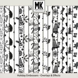 Holiday Embossers - Overlays & Effects