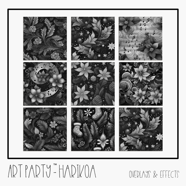 Harikoa - Overlays & Effects Digital Art - Digital Scrapbooking Kits