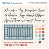 2026 Day2Day 12x12 Pre-designed Book