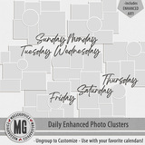 Daily Enhanced Photo Clusters & Titles