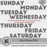 Daily Enhanced Photo Clusters & Titles