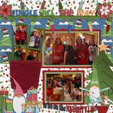 Christmas Merriment Word Art