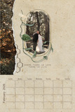 2026 Torn & Tattered 12x18 Pre-designed Calendar