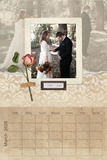 2026 Torn & Tattered 12x18 Pre-designed Calendar