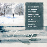 2026 - Life in Watercolor 12x18 Pre-designed Calendar