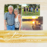 2026 - Life in Watercolor 12x18 Pre-designed Calendar