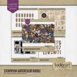 Steampunk Watercolor Bundle