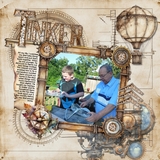 Steampunk Watercolor Bundle