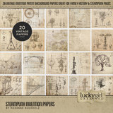 Steampunk Watercolor Bundle