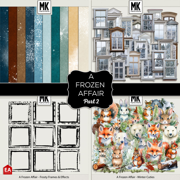 A Frozen Affair - Part 2 Digital Art - Digital Scrapbooking Kits