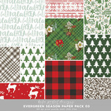 Vintage Evergreen Season Paper Pack 03
