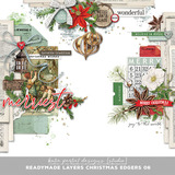 Readymade Layers Christmas Edgers 06