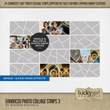 Enhanced Photo Collage Strips 3 & 4