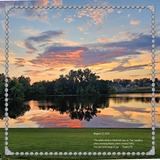 Decorative Frames - Iced Blue