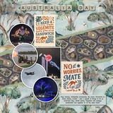 Memory Magnets - Australia Day