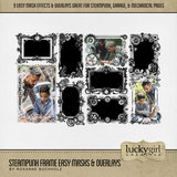 Steampunk Frame Easy Masks & Overlays