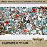 Woodland Winter Add-On Elements