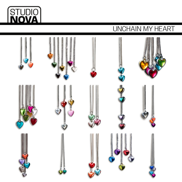 Unchain My Heart Digital Art - Digital Scrapbooking Kits