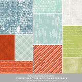 Christmas Time Add-On Paper Pack