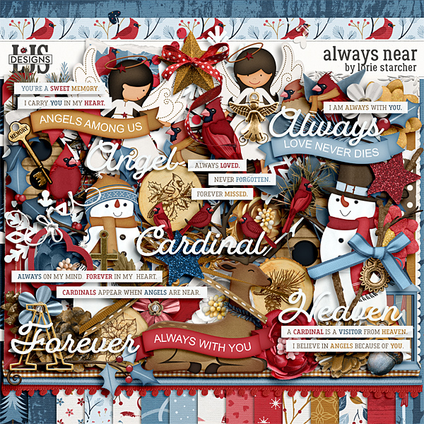 Always Near Digital Art - Digital Scrapbooking Kits