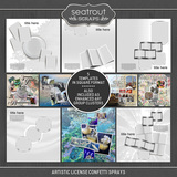 Artistic License Confetti Sprays